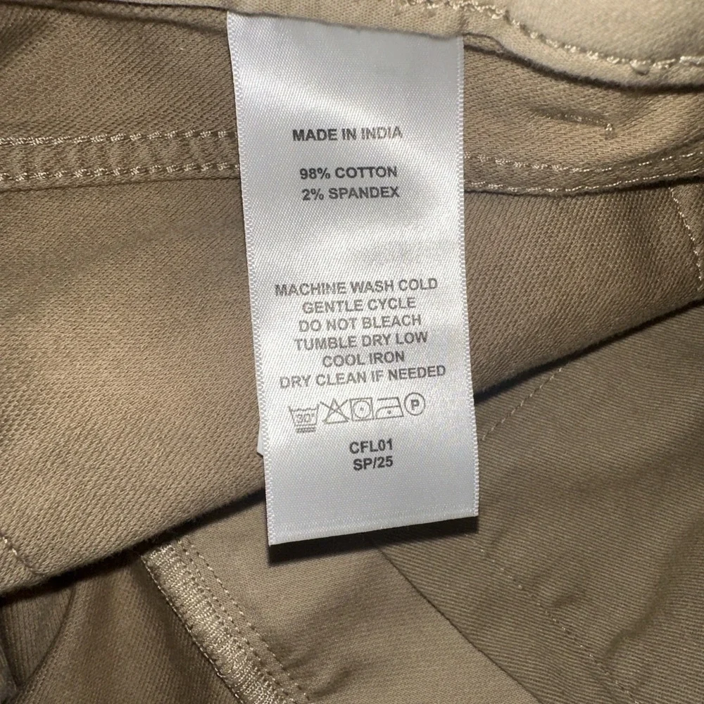 Quince Comfort Stretch Traveler 5-Pocket Pants Men's Fits 30/31 Khaki Beige